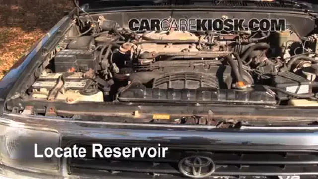 1994 Toyota 4Runner SR5 3.0L V6 Líquido limpiaparabrisas Agregar líquido